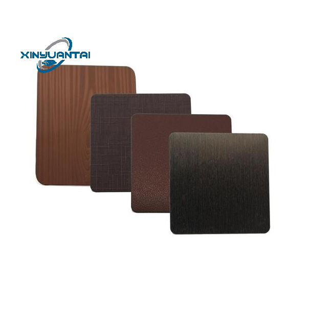 Decorative Stainless Steel 200 300 400 grade stainless steel sheet 2B BA mirror decorative stainless steel sheets