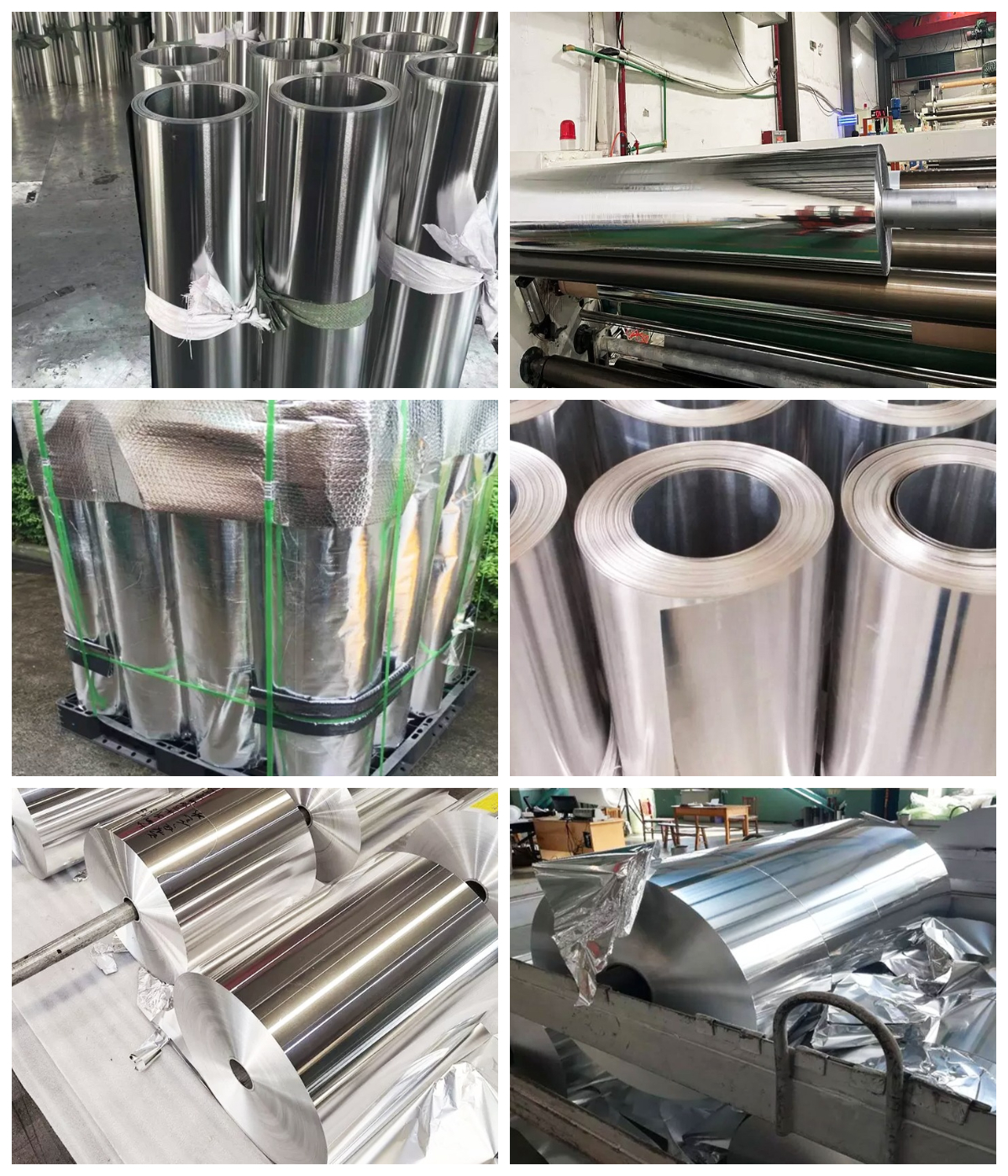 Aluminum Foil Factory Supply Different Model Heavy Gauge Foils And Extra-wide Aluminum Foil Jumbo Roll