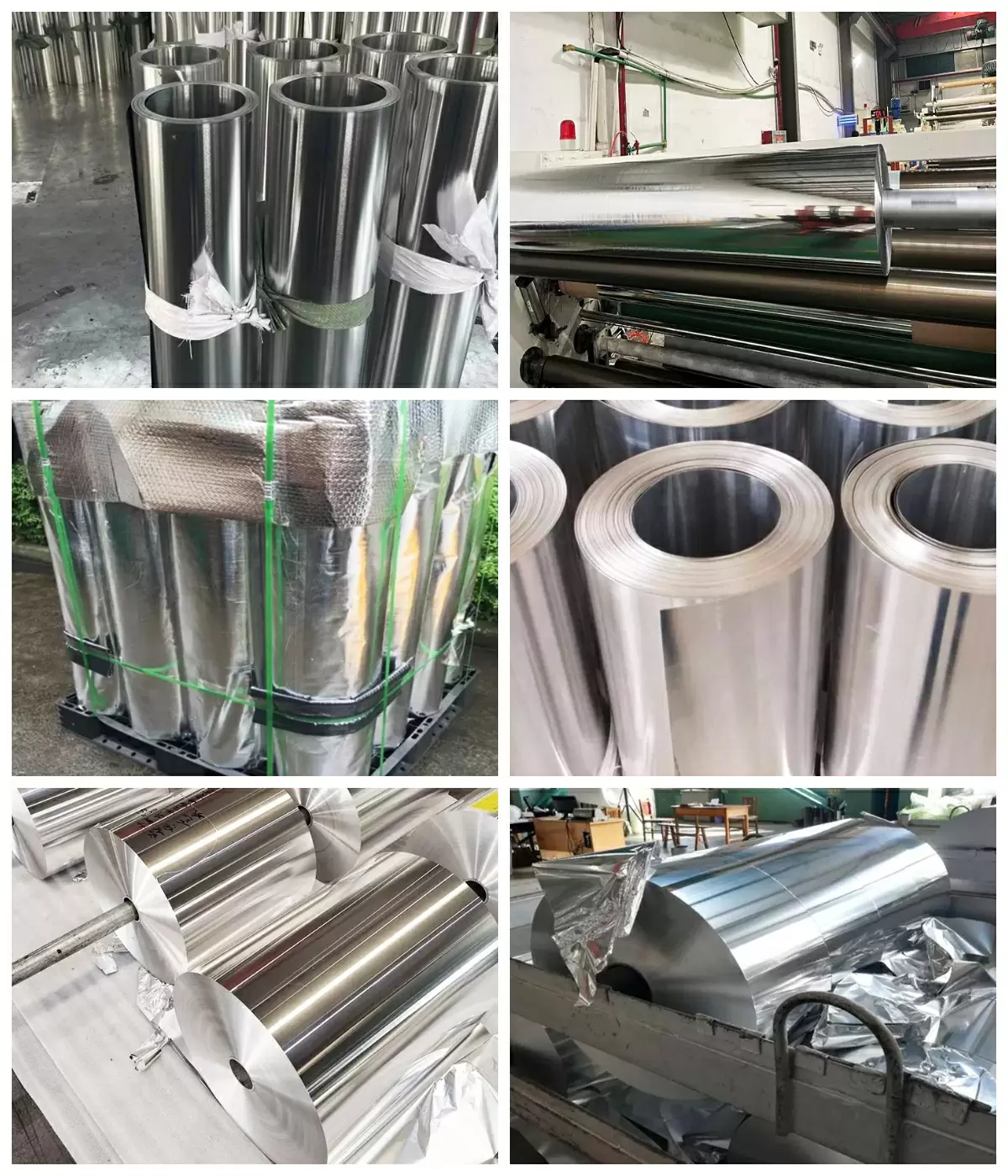 Aluminum Foil Factory Wholesale 8011 Aluminum Foil Food Grade 8011 Aluminum Foil Jumbo Roll