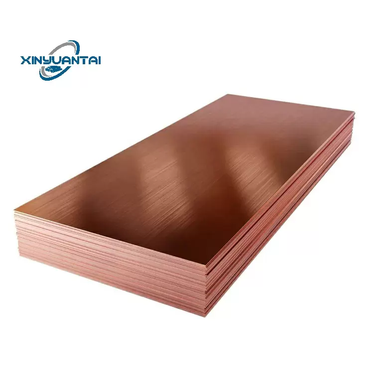 Copper Plate C1100 99.9% Pure Copper Plate Electrolytic Copper Sheet