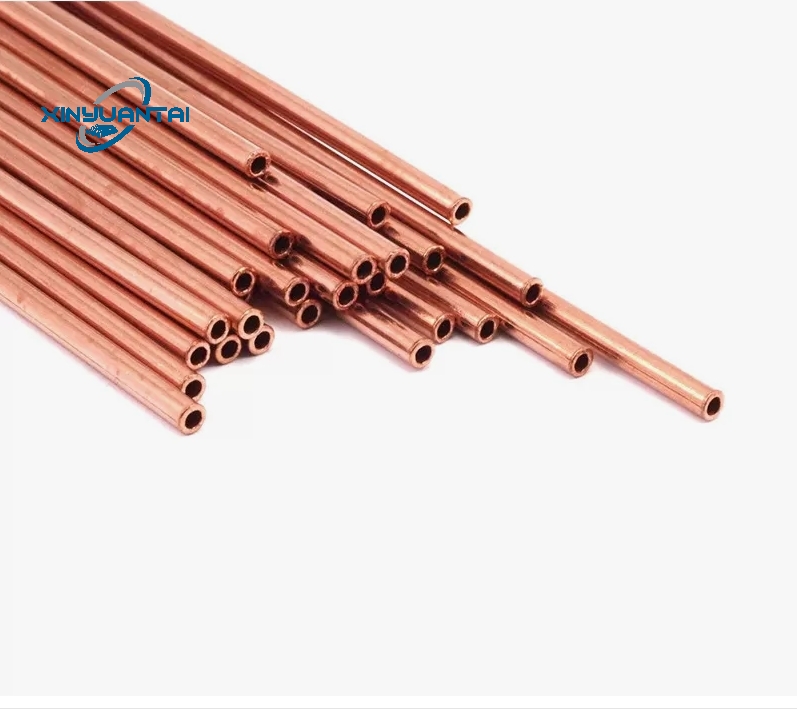 Copper Pipe Hot Sell Customized Copper Pipe 8mm*15mm 16.5mm Dia Conditioner Copper Pipe Tube On Sell
