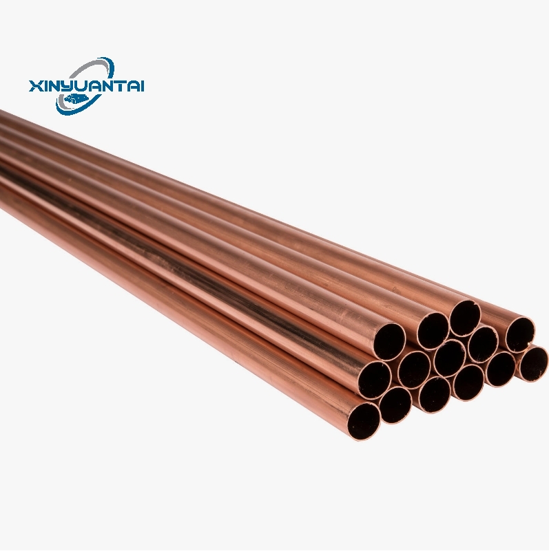 Copper Pipe Medical Grade Red Copper Pipe 8mm 10mm 15mm 22mm 28mm 30mm 35mm50mm Gas Engineering Purple Copper Pipe