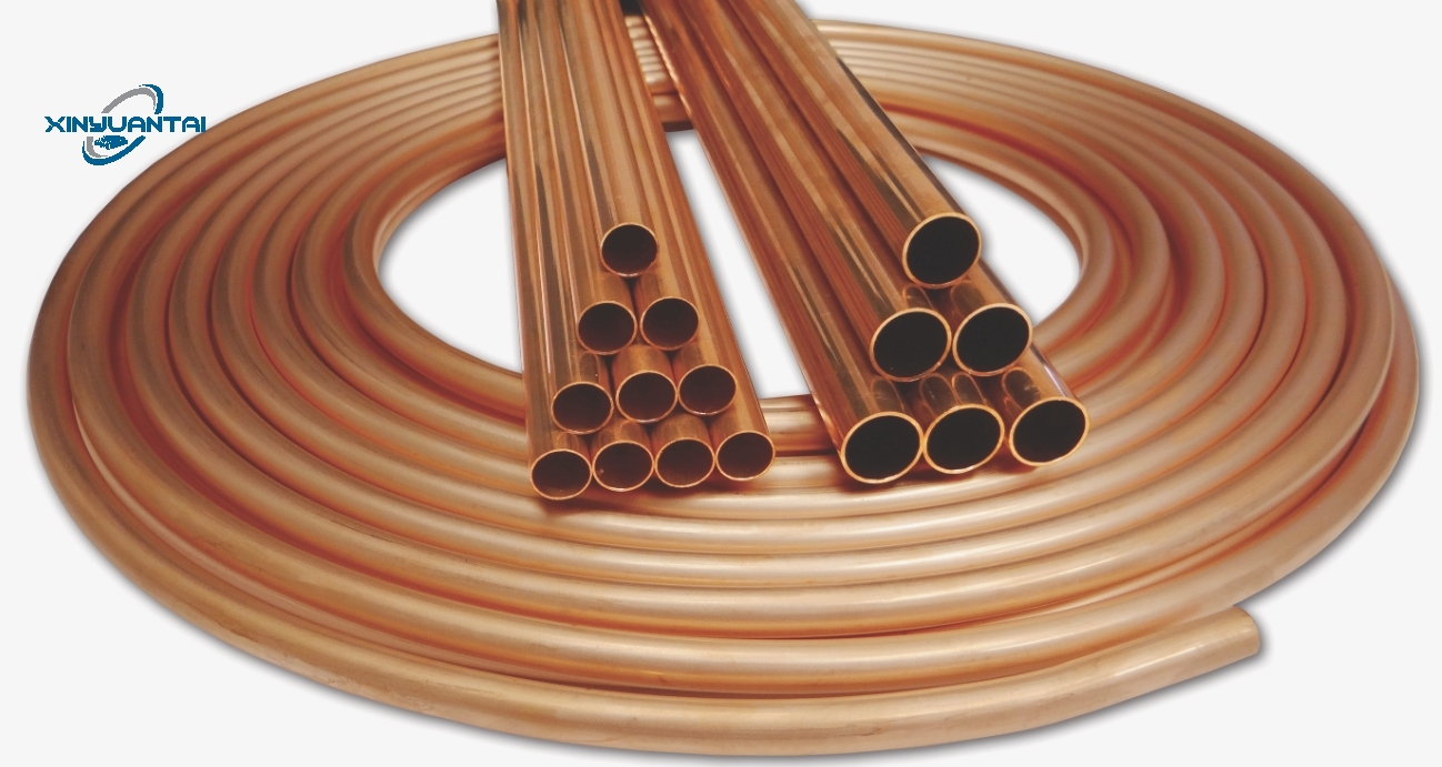 Copper Pipe Factory direct sale copper pipe coil customized C3600 brass induction heater copper max tube pipes soldering for gas Industrial
