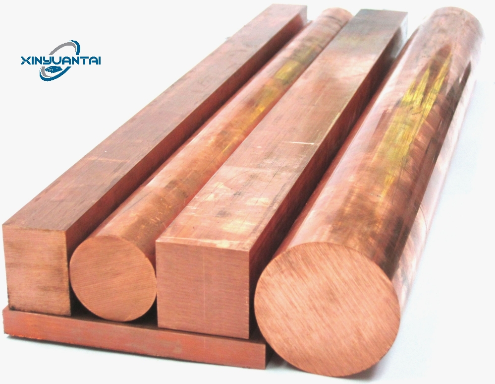 Copper Rod High Hardness Beryllium Copper Rod C17200 Beryllium Bronze Rod Mold Copper Alloy Non-Ferrous Metal Copper Bar