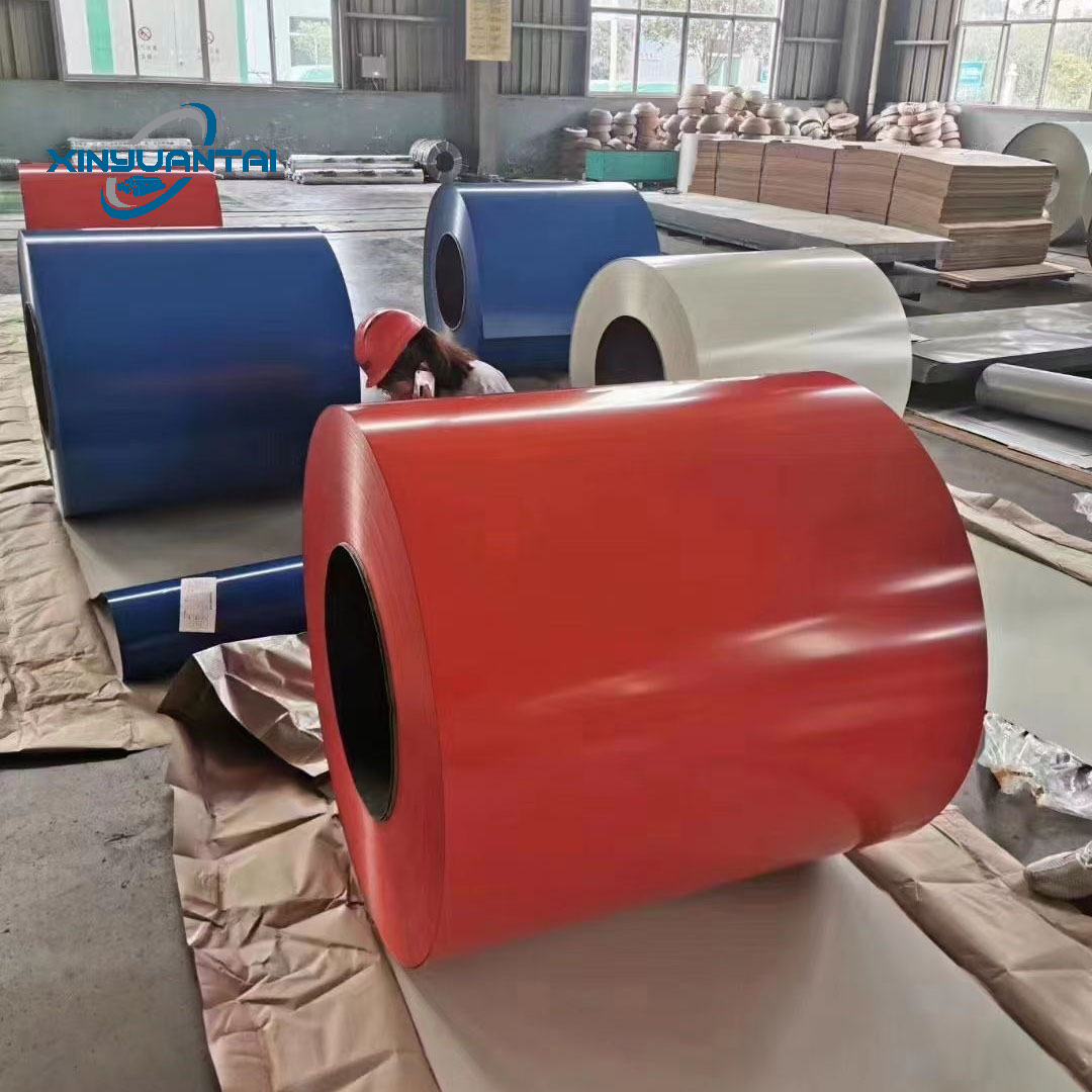 PPGI/ PPGL prepainted color coated galvanized steel sheet ppgi coils