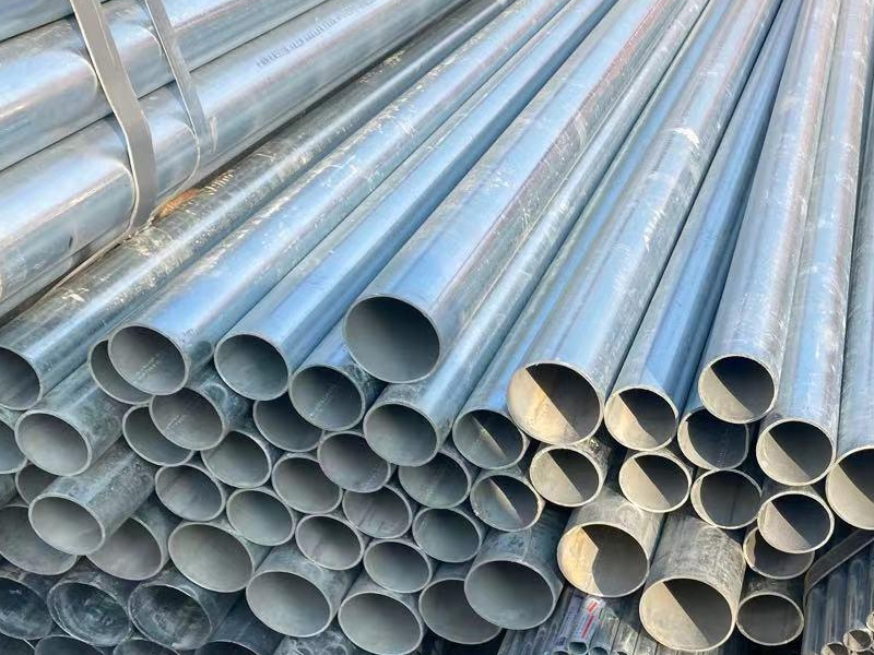 Zinc steel pipe/tube