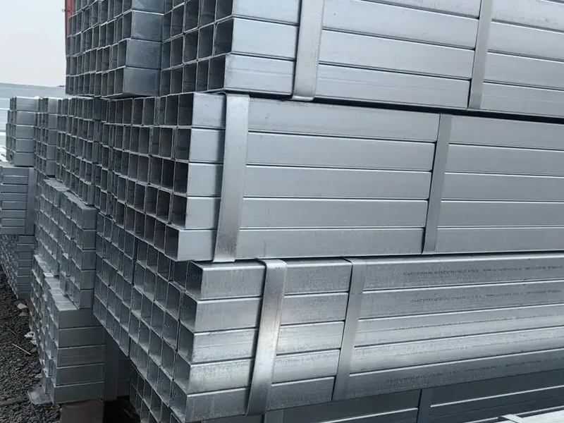 Galvanized square pipe tube