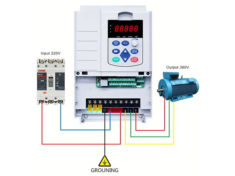 Инвертор солнечного насоса