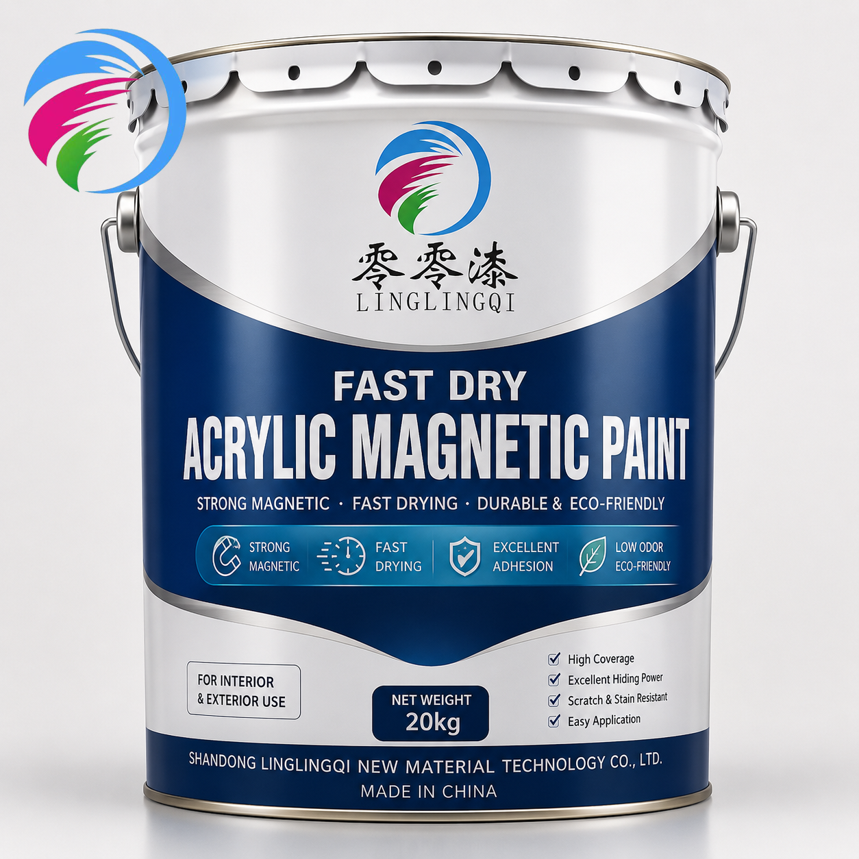 Quick Drying Acrylic Magnetic Paint