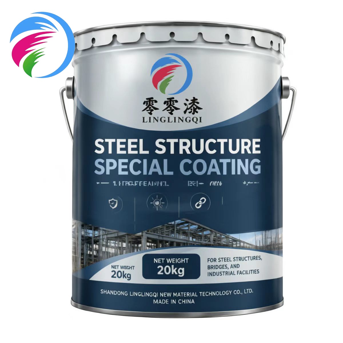 Special paint for steel structures