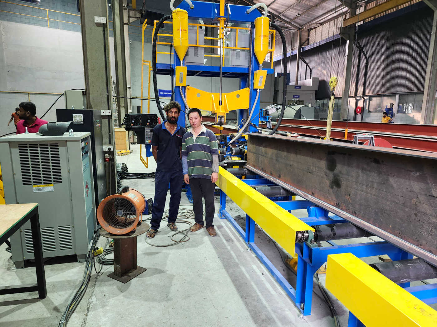 Our Welding Machine Has Been Installed and Tested in Sri Lanka