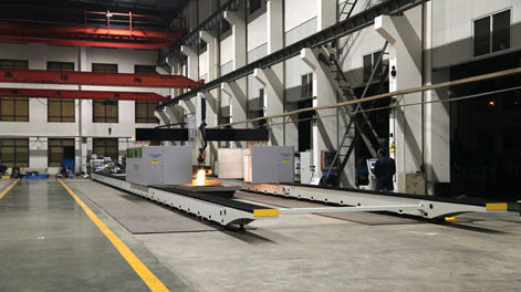 Say Goodbye to Tedious Processes: Zhouxiang's Laser Secondary Processing Line for Profile Steel Does It All with One Machine!