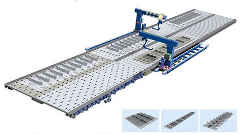 Zhouxiang Shipbuilding Sub-assembly Intelligent Welding Workstation