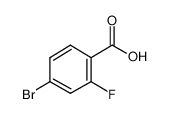 4-Bromo-2-fluorobenzoic Acid CAS NO. 112704-79-7