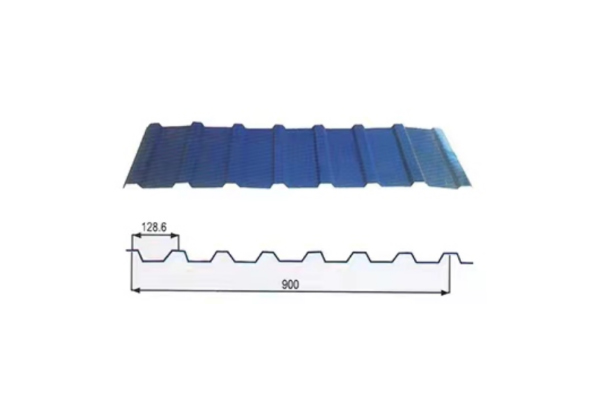 YX10-128-900B/Color Coated Corrugated steel sheet /PPGI Steel Roofing Tile Sheet