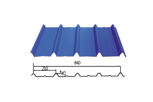 YX25-210-840 /Color Coated Corrugated steel sheet /PPGI Steel Roofing Tile Sheet