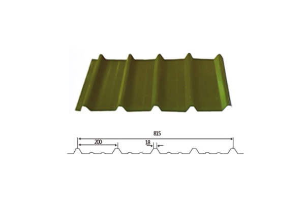 YX25-200-815 /Color Coated Corrugated steel sheet /PPGI Steel Roofing Tile Sheet