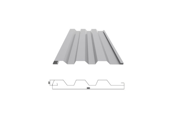YX22-120-380 /Color Coated Corrugated steel sheet /PPGI Steel Roofing Tile Sheet