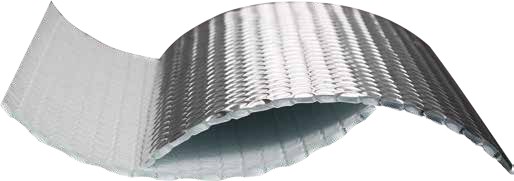 3.Single bubble Single Foil White Polyethyene Film-5