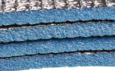 Aluminum Foil XPE Foam Core Insulation