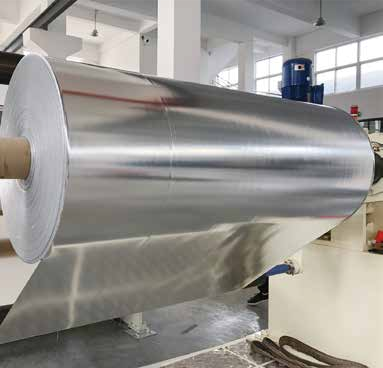 Single Side Aluminum Foil With Woven Fabric