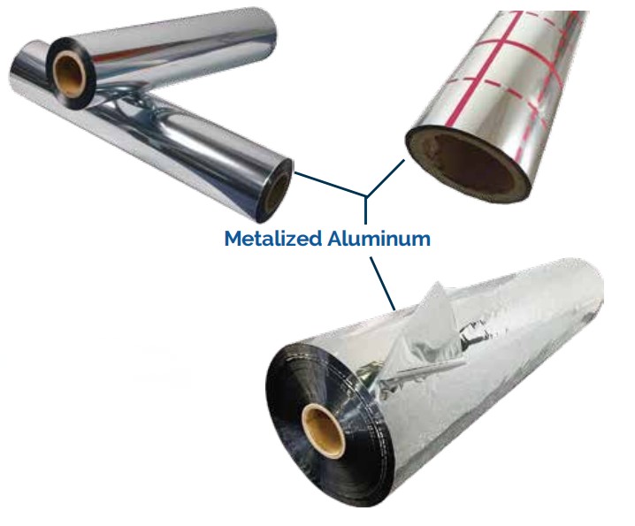 11.PE coated Metalized PET Film & Aluminum Foil-2