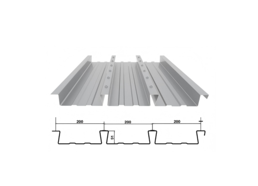 TD 51-200-600/Open Floor/Floor Deck /Profiled Sheet /Metal Decking