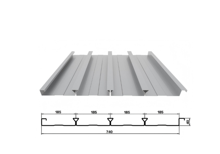 TDB40-185-740 /Closed Floor /Floor Deck /Profiled Sheet /Metal Decking