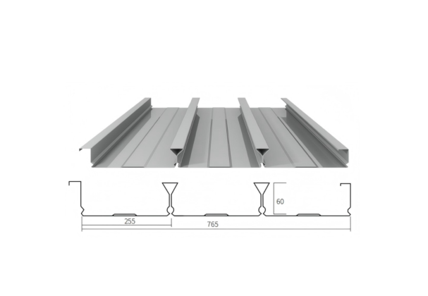 YXB60-255-765 /Closed Floor /Floor Deck /Profiled Sheet /Metal Decking