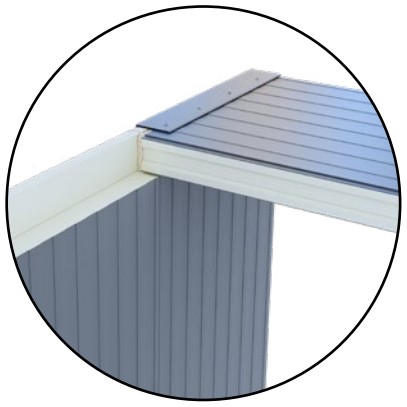 12-Connection joint between wall and ceiling