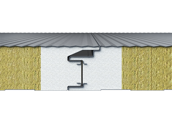 JundaWall PUR+MWF / Wall Panel / Sandwich Panel with PUR+mineral wool (Rock Wool) foam core