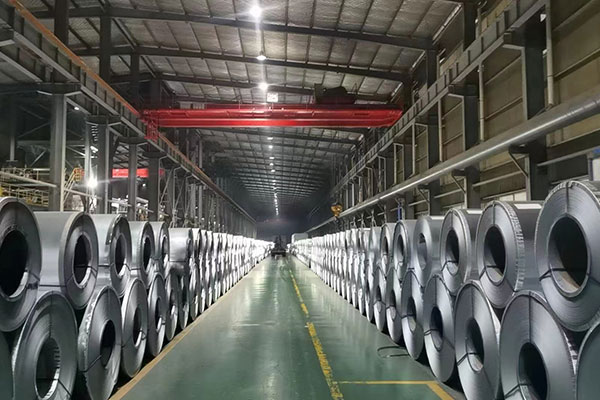 Galvanized steel plate