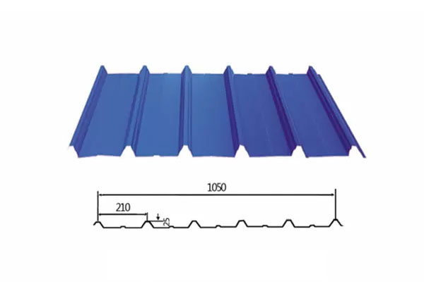 Color coated PPGI/PPGL corrugated steel sheet