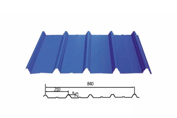 Color coated PPGI/PPGL corrugated steel sheet