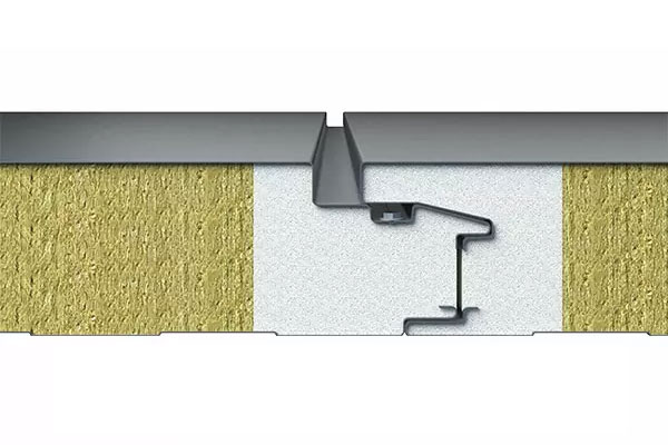 JundaWall PUR+MWF / Wall Panel / Sandwich Panel with PUR+mineral wool (Rock Wool) foam core