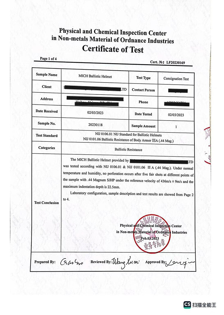 KEVLAR MICH .44  2023