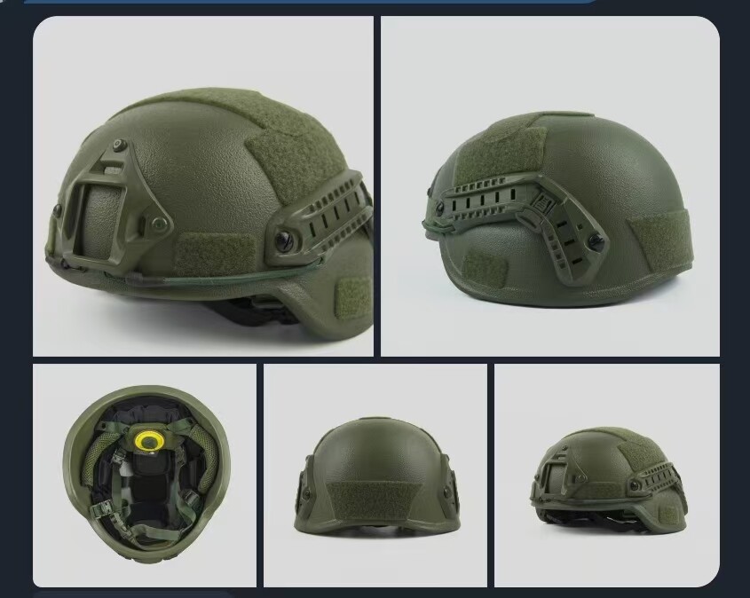 PASGTA combination of bulletproof helmets