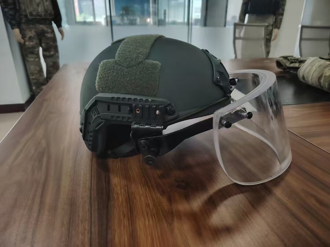 fsat with a bulletproof shield