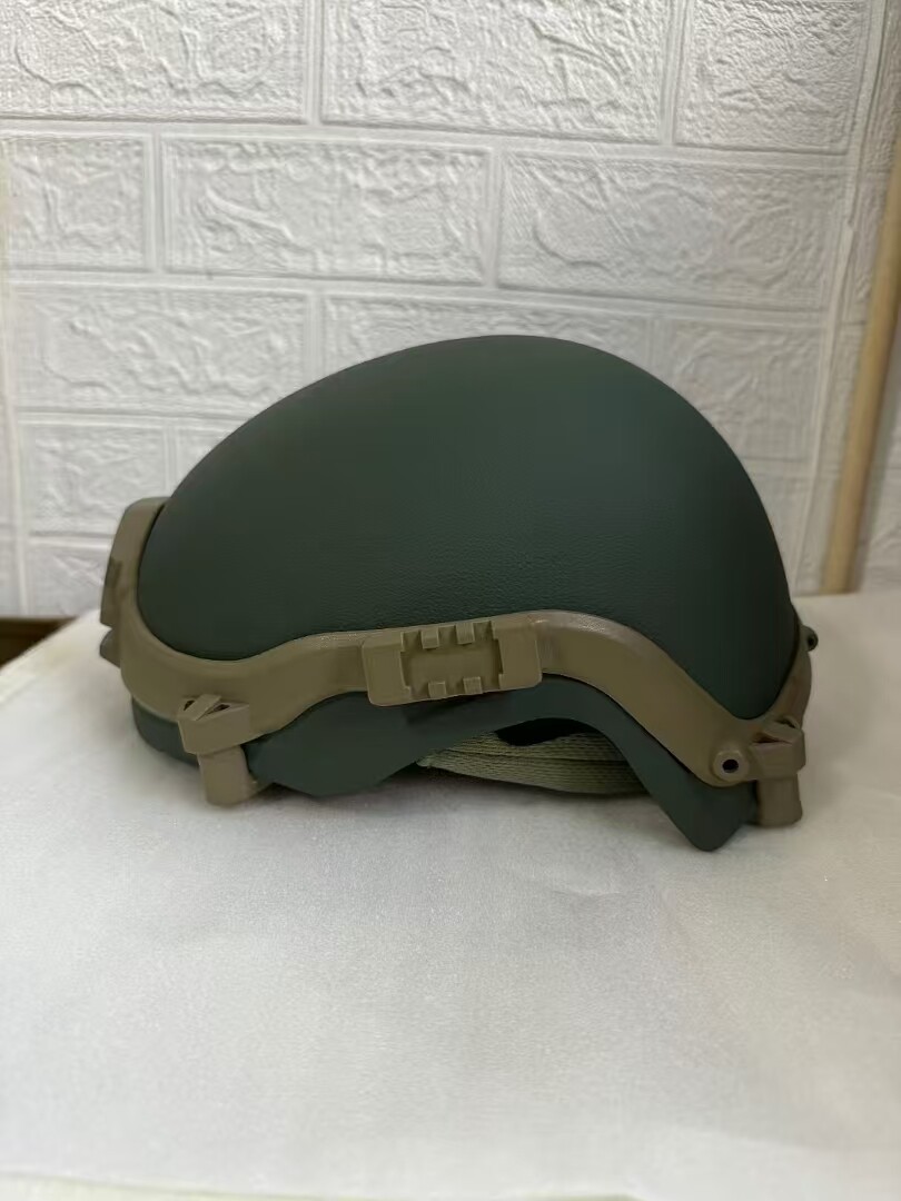 Bulletproof helmet without nails