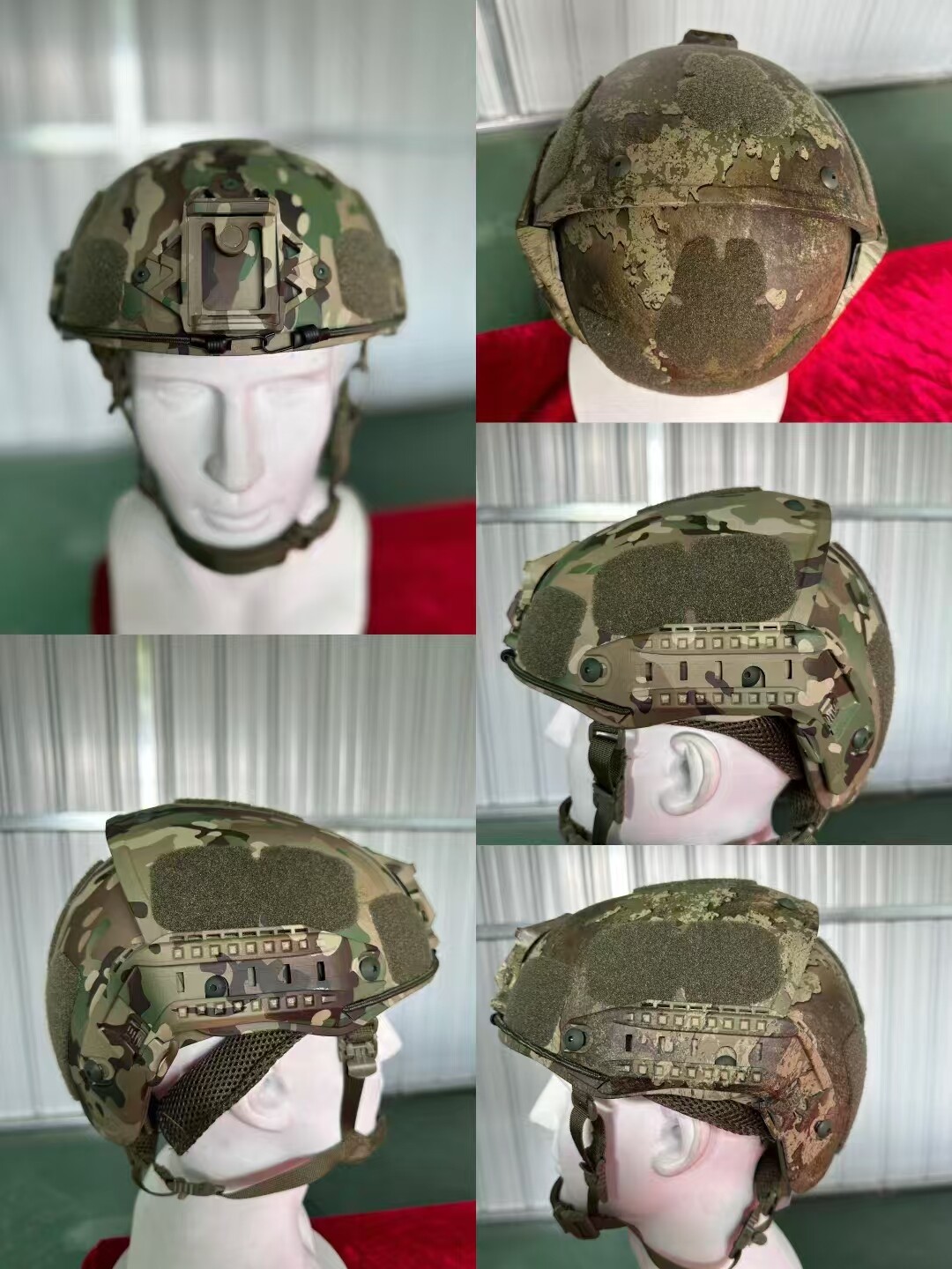 Bulletproof helmet group diagram