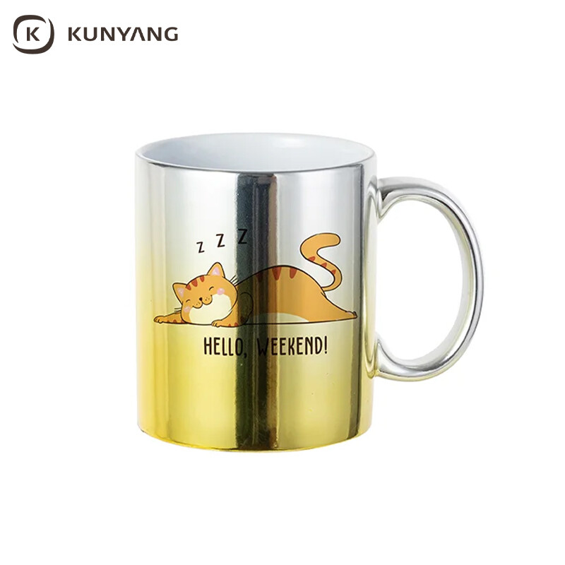 11oz Sublimation mug-Electroplate