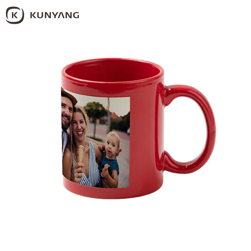 11oz Sublimation mug-White patch