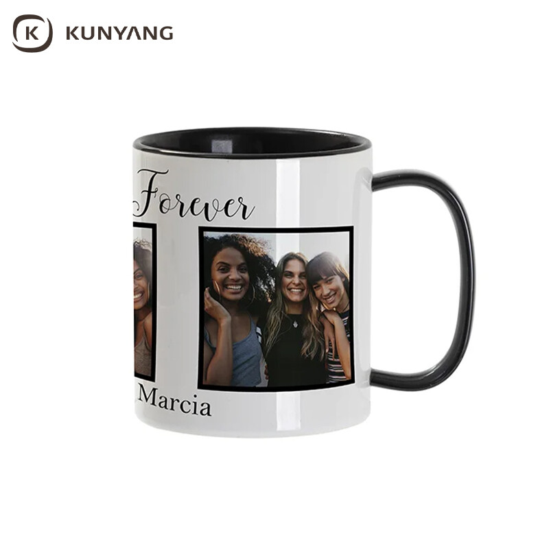 11oz Sublimation mug-Glass handle
