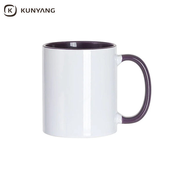 11oz Lnner/Handle Color Mug