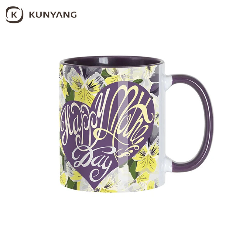 11oz Sublimation mug-Inner and handle color