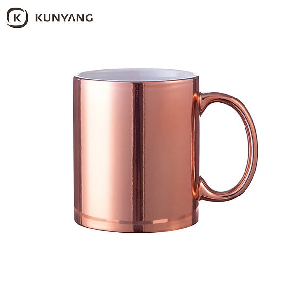 11oz/330ml Gradient Electroplated Mugs Rose