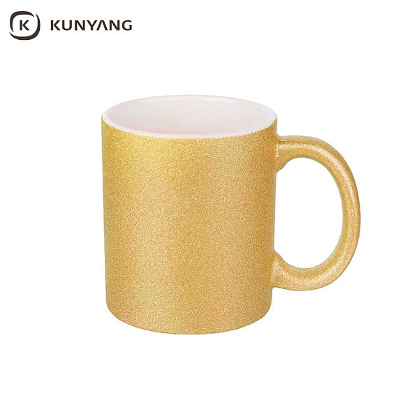 11oz/330 Glitter Mug Gold