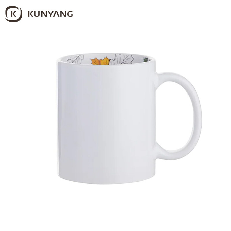 11oz Sublimation mug-Inside pattern