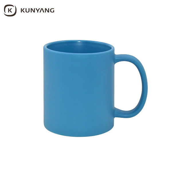 11oz full Color Mug(Frosted) Light Blue
