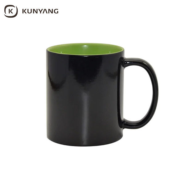 11oz lnner Color Changing Mug Green